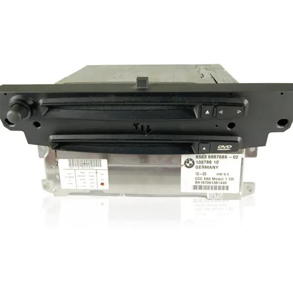 Schwarzer DVD-Player für BMW 5er E60/E61 CCC Navi Reparatur und Komplettausfall