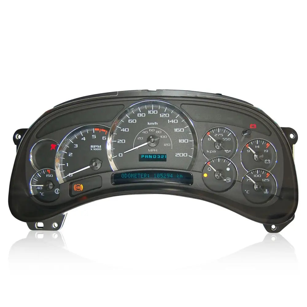 Automatisches Instrumentencluster mit mehreren Anzeigen für Cadillac Escalade GMT800 Tacho