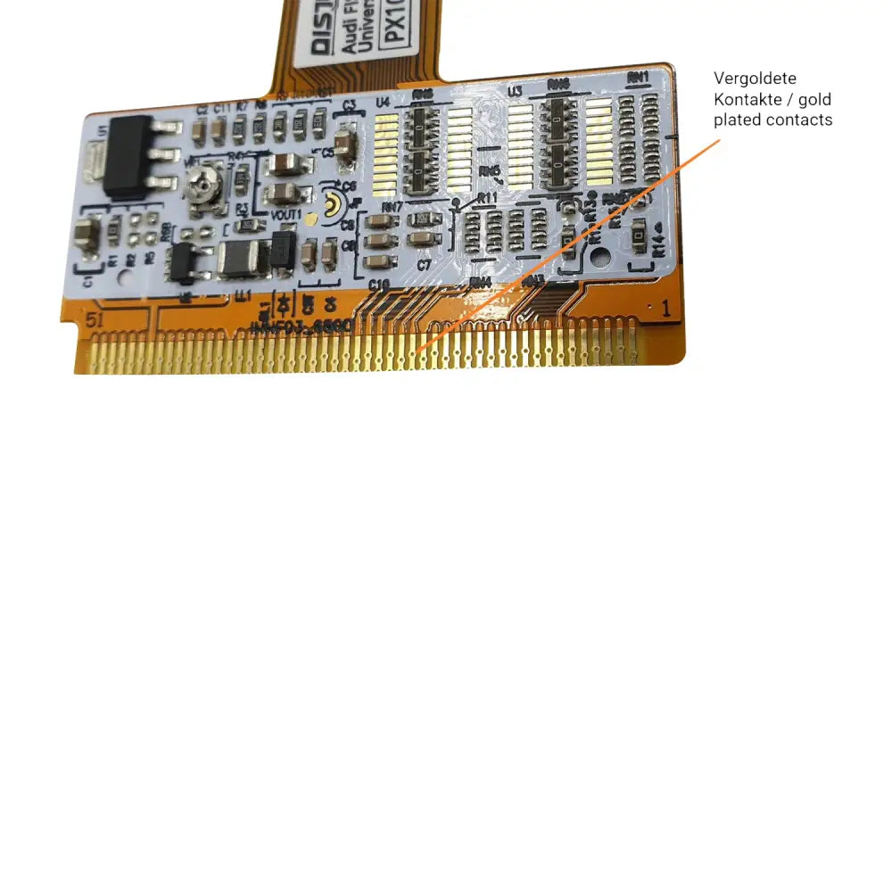 Goldbeschichteter Steckverbinder für LCD FIS Premium Display VW Passat 3BG Tacho