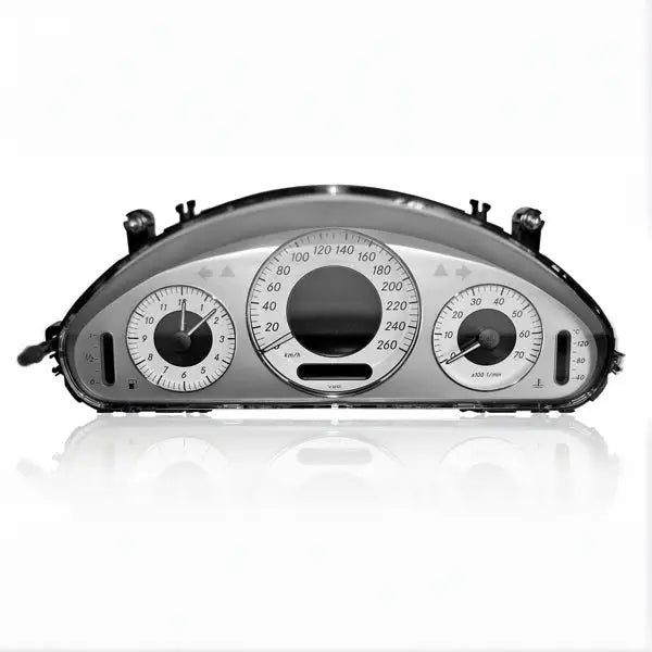 Mercedes E-Klasse W211 Tacho Reparatur mit Nadel hakt, Geschwindigkeitsmesser und Temperatur