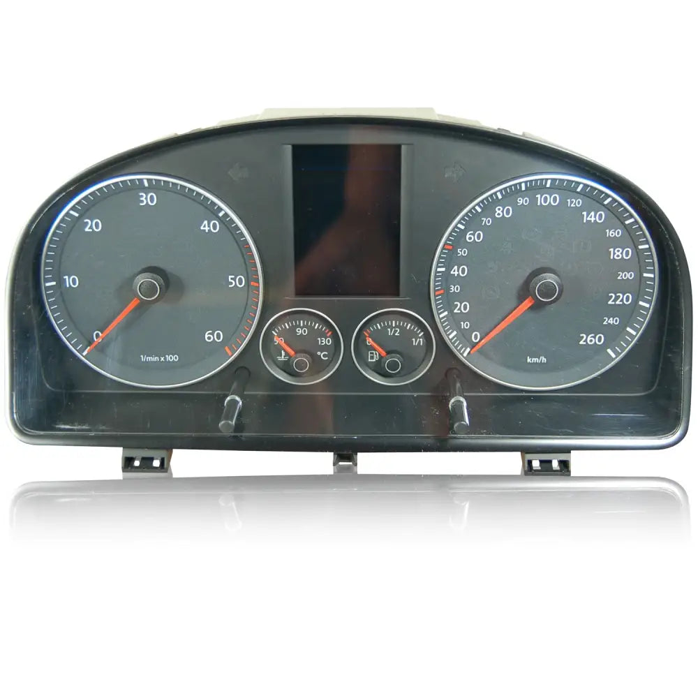 Instrumentenanzeige des VW Caddy 3 mit Pixelfehler FIS für Tacho Reparatur