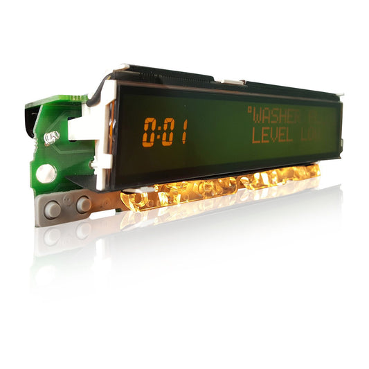 LCD Display Saab 9-3 | SID1 | SID2 | SID3 | Radio | Info Display | Clock | Green cable