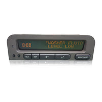 LCD Display Saab 9-3 | SID1 | SID2 | SID3 | Radio | Info Display | Clock | Green cable