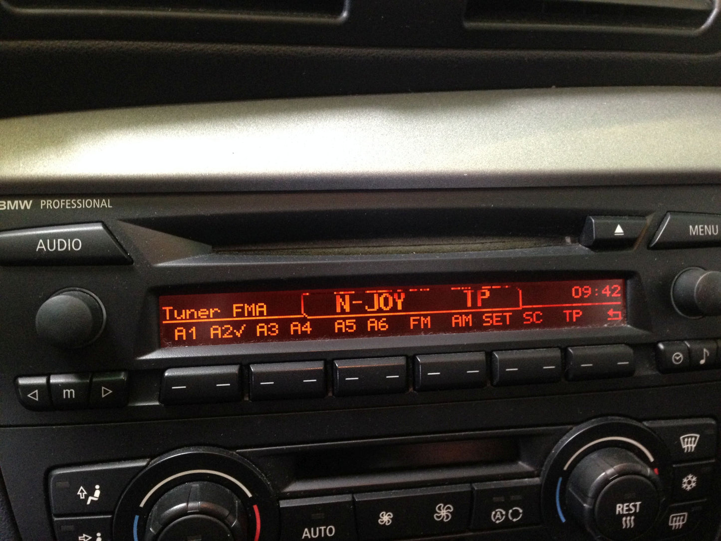 BMW 1 Series E81/E87 pixel error Radio Professional