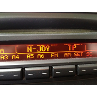 Car-Radio-Anzeige zeigt N-JOY und TP im BMW Z4 E85 Pixelfehler Radio
