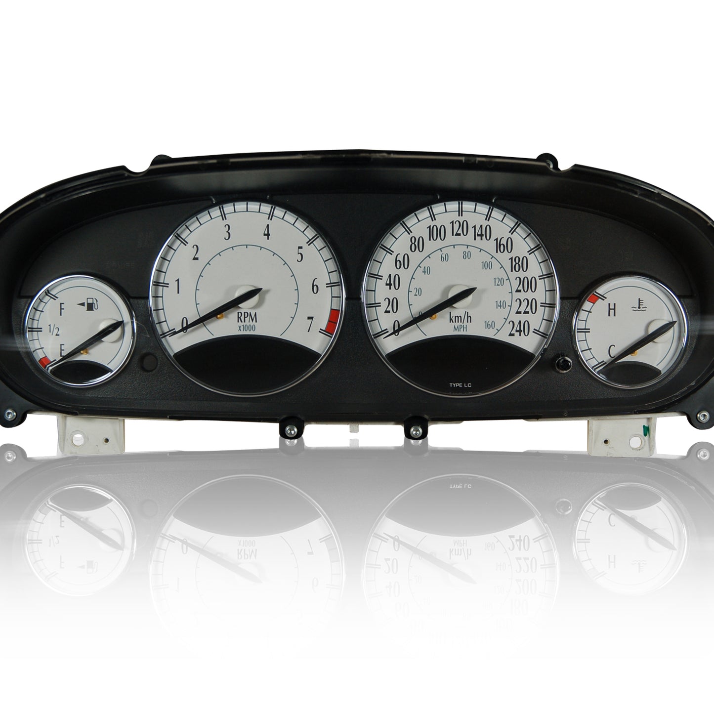 Chrysler Sebring (JR) speedometer lighting