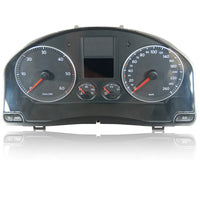 LCD FIS Premium Display VW Caddy mit Tachometer, Drehzahlanzeige und Temperaturanzeigen