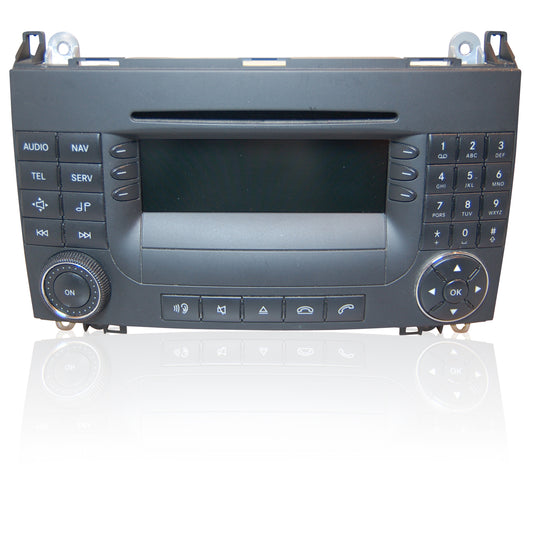 Mercedes A W169 Audio 50 APS display defective