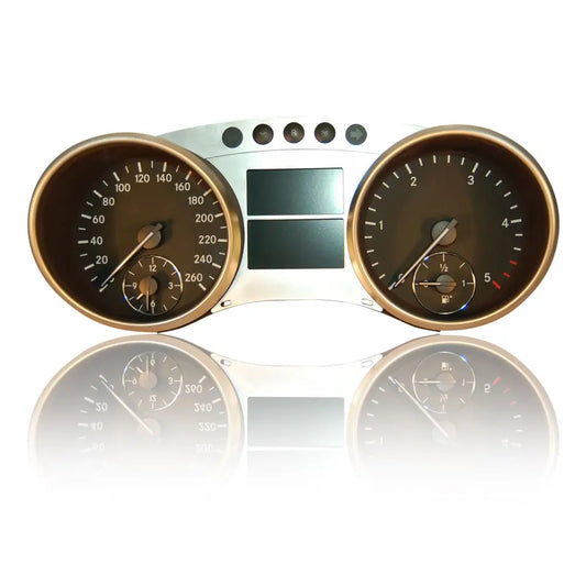 Mercedes ML W164 Tacho mit repariertem Pixelfehler im Kombiinstrument Display