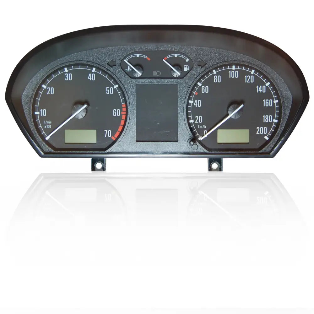 Schwarzes Armaturenbrett Instrumentencluster für Skoda Fabia Tacho Reparatur analogen Zeiger