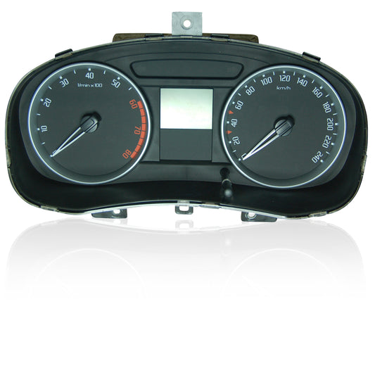 Skoda Fabia 2 (5J) speedometer pixel error FIS