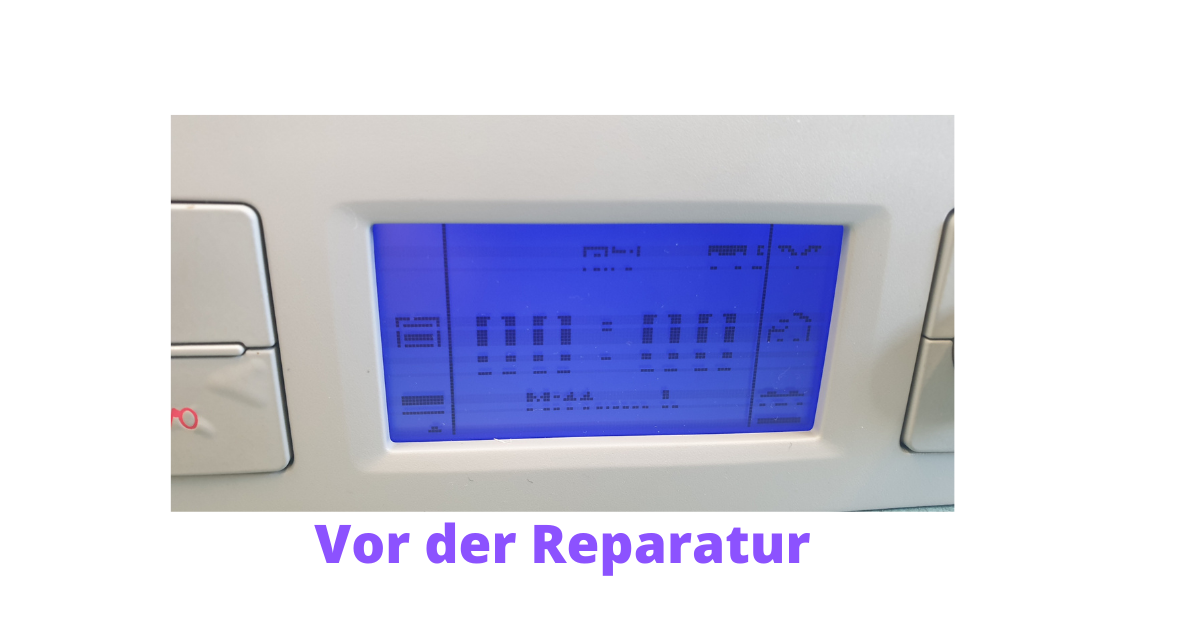 VW California · Roof control unit · Display repair · Camper Unit · 7E7906453C